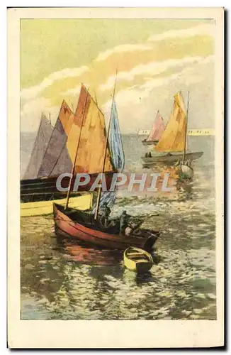 Cartes postales Bateau Peche