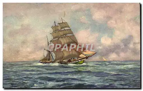 Cartes postales Bateau Voilier