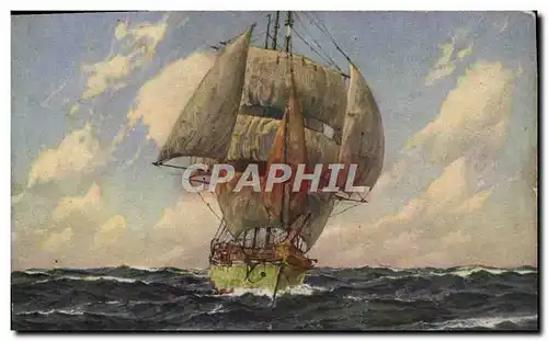 Cartes postales Bateau Voilier