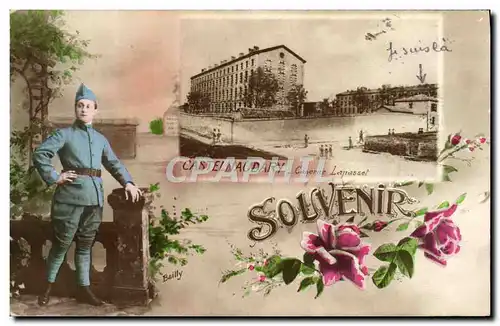Cartes postales Militaria Caserne Castelnaudary Caserne Lapasset