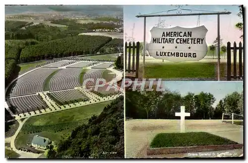 Cartes postales moderne Militaria Luxembourg American Military Cemetery