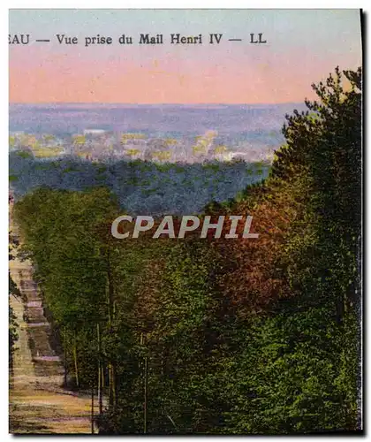 Ansichtskarte AK Foret De Fontainebleau Vue Prise du Mail Henri IV