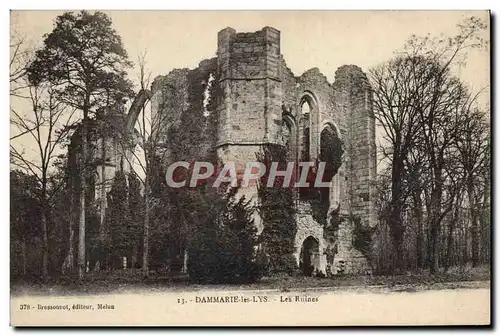 Cartes postales Dammarie les Lys Les Ruines