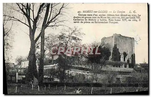 Cartes postales Moret Sur Loing Le Donjon