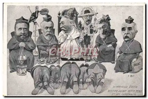 Cartes postales La nouvelle Eglise Notre Saint Petit Pere et ses cardinaux