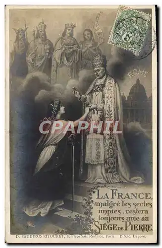 Cartes postales Pape Pierre