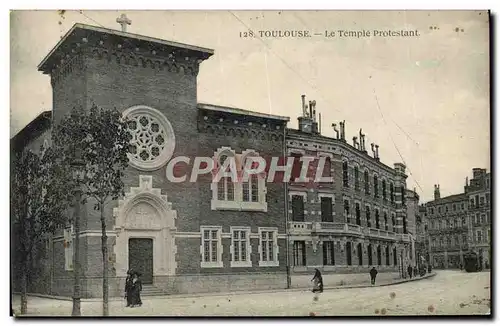 Ansichtskarte AK Toulouse Le Temple protestant