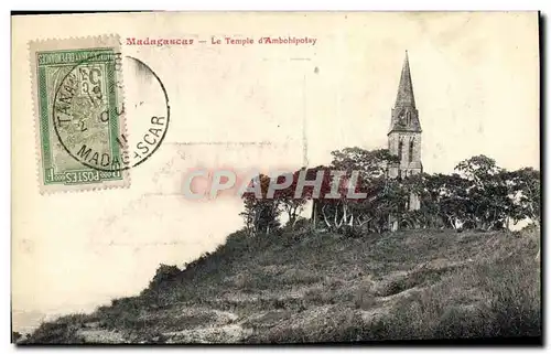 Cartes postales Madagascar Le temple d'Ambohipotay Temple protestant
