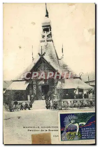 Cartes postales Marseille Exposition coloniale Pavillon du Phenix Brasserie Vignette