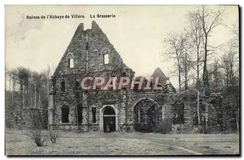 Cartes postales Brasserie Ruines de l&#39abbaye de Villers