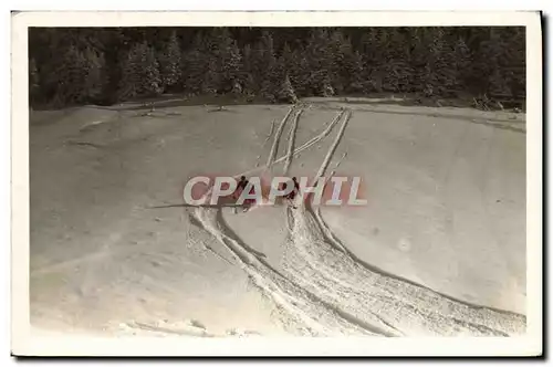 Ansichtskarte AK Sports d&#39hiver Ski Megeve Descente sur Vorassay