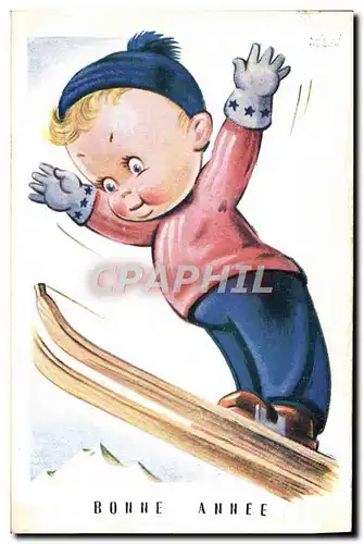 Cartes postales Sports d&#39hiver Ski Enfant