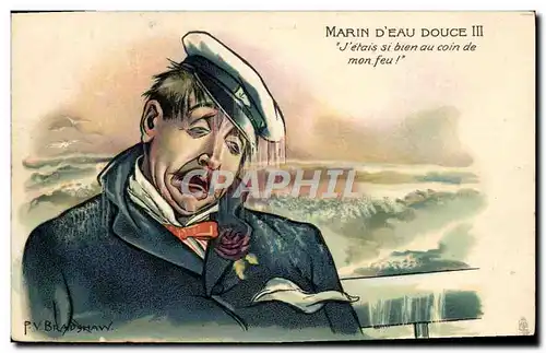 Cartes postales Bateau Marine d'eau douce III Bradshaw