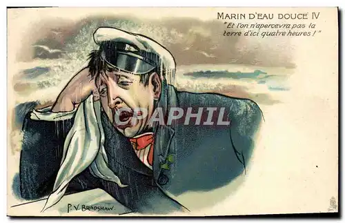 Cartes postales Bateau Marine d&#39eau douce IV Bradshaw