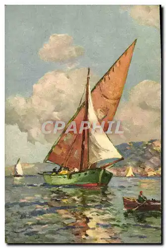 Cartes postales Bateau Voilier