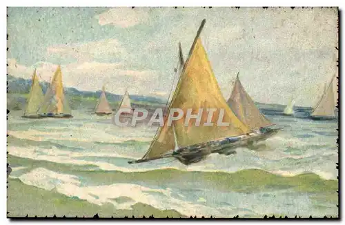 Cartes postales Bateau Voilier