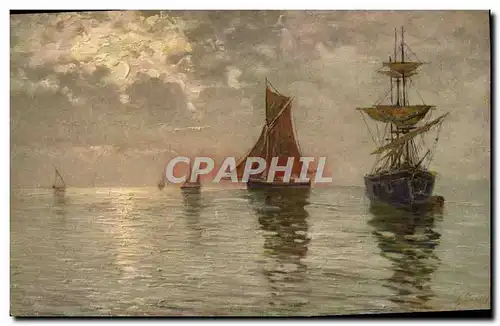 Cartes postales Bateau Voilier