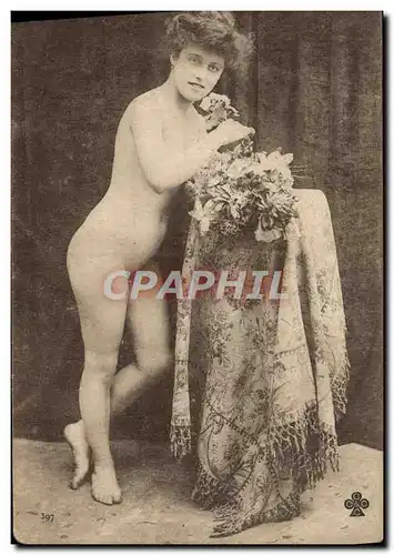 Cartes postales Nu erotique Femme