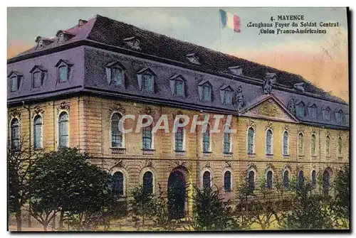 Ansichtskarte AK Militaria Mayence Zeughaus Foyer du soldat central Union Franco Americaine