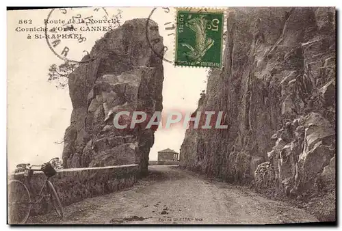 Cartes postales Cannes St Raphael Route de la Nouvelle Corniche d&#39Or de Cannes a St Raphael