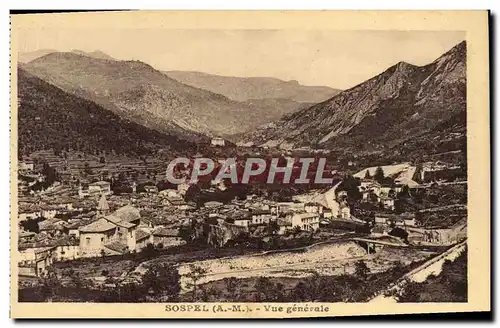 Cartes postales Sospel Vue Generale