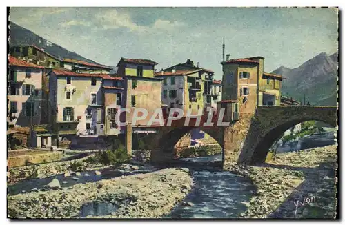 Cartes postales Sospel Vieilles Maisons sur la Bevera