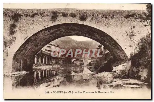 Cartes postales Sospel Les Ponts Sur la Bevera