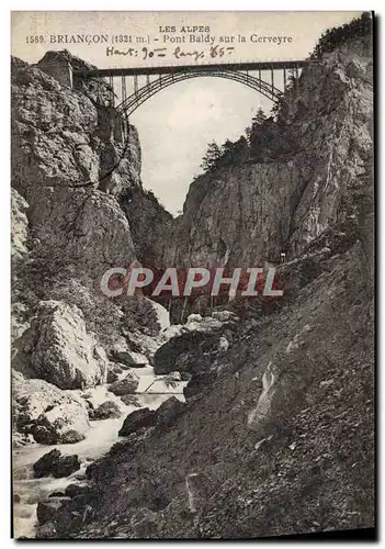 Cartes postales Briancon Pont Baldy sur la Cerveyre