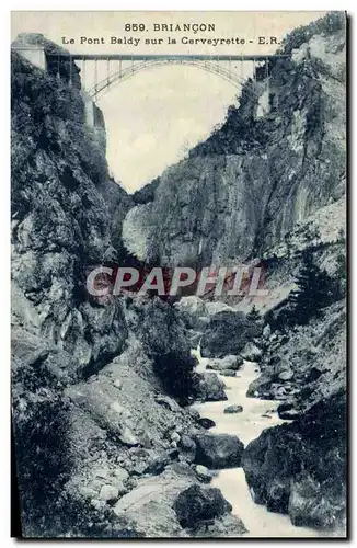 Ansichtskarte AK Briancon Le Pont Baldy Sur la Cerveyrette