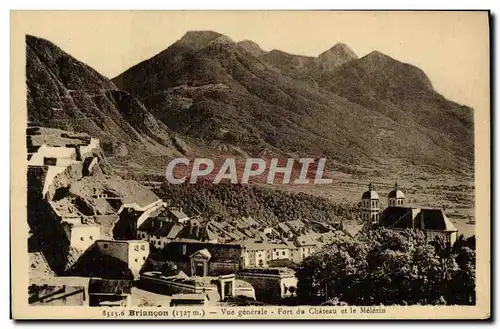 Ansichtskarte AK Briancon Vue Generale Fort du Chateau et le Melexin