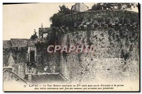 Cartes postales Prison Laval La tour Renaise