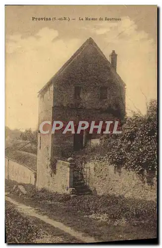 Cartes postales Prison Provins La maison du bourreau