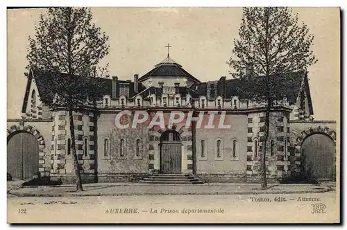 Cartes postales Prison Auxerre La prison departementale