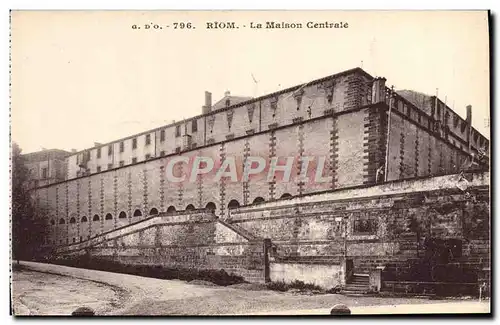 Cartes postales Prison Riom Maison centrale