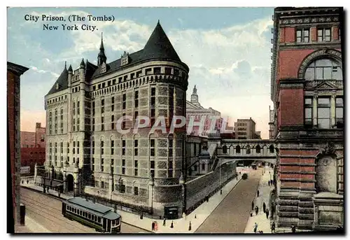 Cartes postales Prison City Prison The tombs New York City