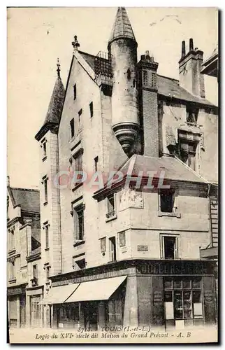 Cartes postales Prison Tours logis du 16eme dit maison du grand Prevost