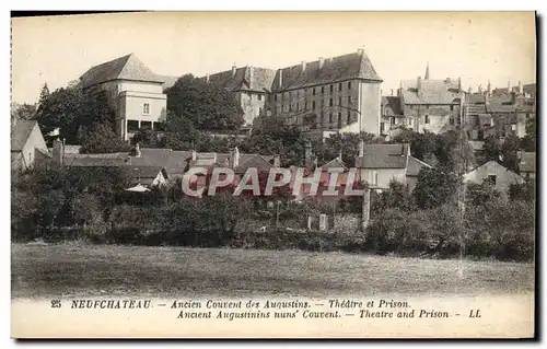Cartes postales Prison Neufchateau Ancien couvent des Augustins Theatre et prison