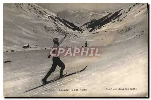 Cartes postales Sports d&#39hiver Ski