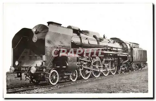 Cartes postales Train Locomotive 242