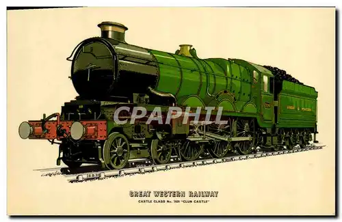 Cartes postales moderne Train Locomotive Great Western Railway