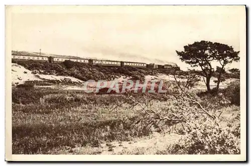 Cartes postales Train Locomotive Chemin de fer du Nord La Fleche d&#39Or Paris Calais maritime sans arret