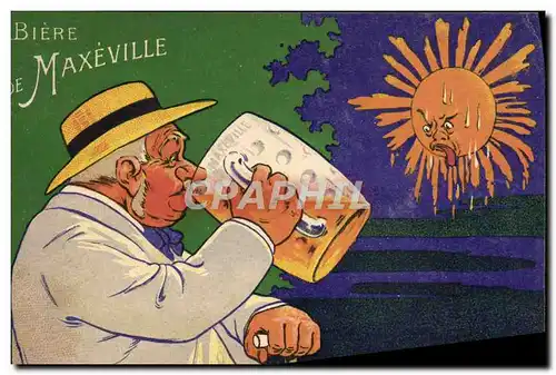 Cartes postales Alcool Biere de Maxeville TOP Solailt