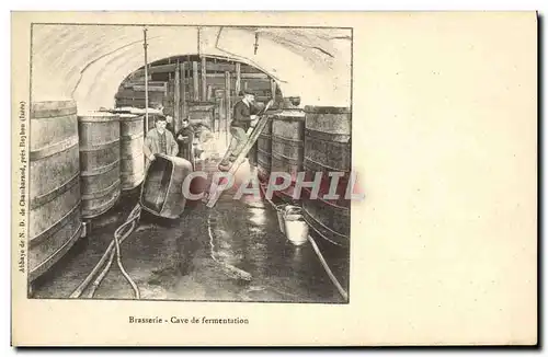 Cartes postales Alcool Brasserie Cave de fermentation