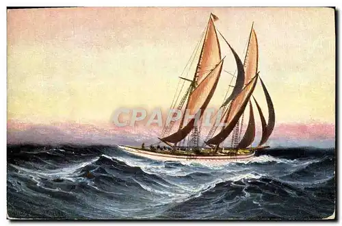 Cartes postales Bateau Voilier