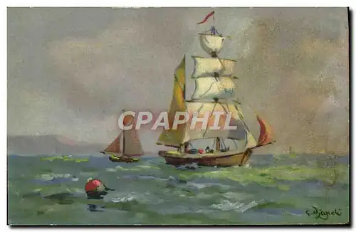 Cartes postales Bateau Voilier