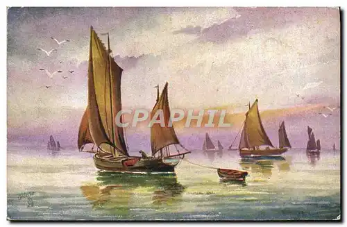 Cartes postales Bateau Voilier