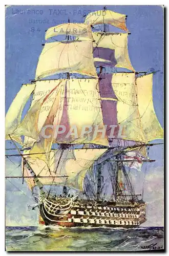 Cartes postales Bateau Grand Voilier Sebille