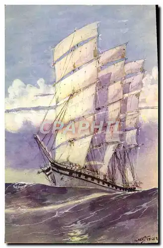 Cartes postales Bateau Voilier Bordes Sebille