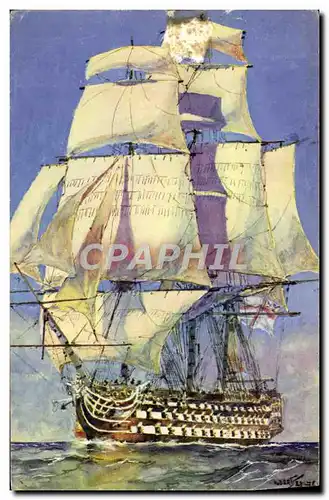 Cartes postales Bateau Grand Voilier Sebille