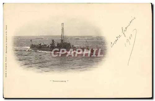 Cartes postales Bateau Guerre Torpilleur